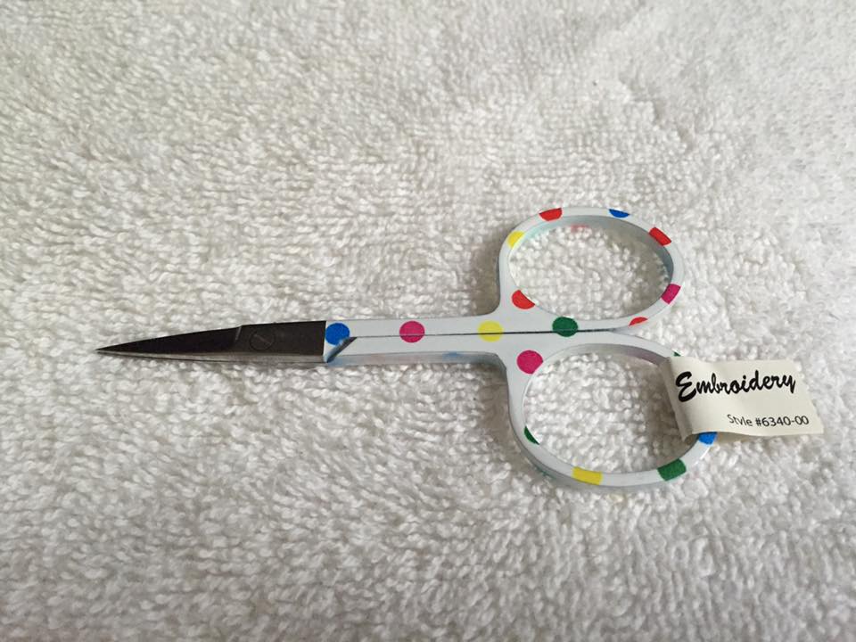 Embroidery Scissors - Polka Dots 1